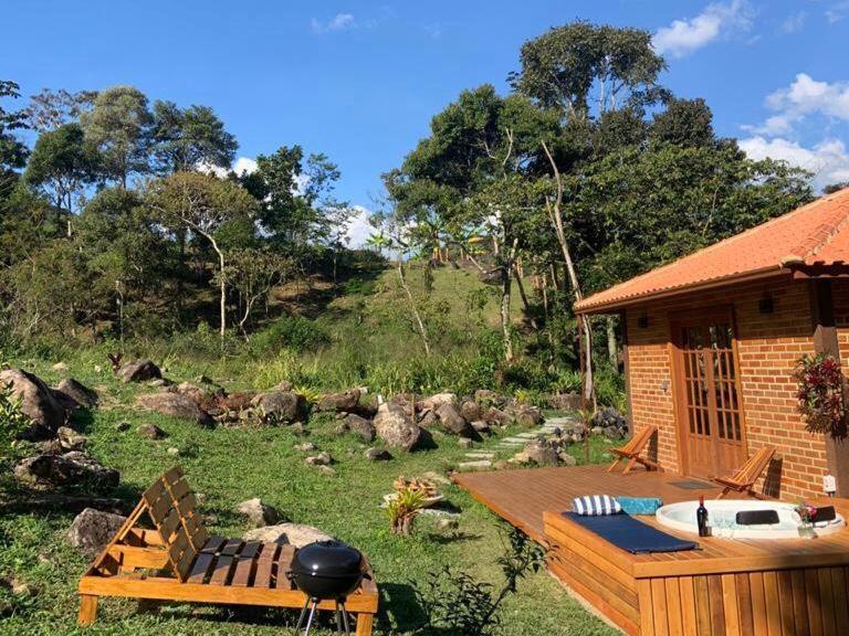 Cactus Chales & Cabanas Em Lumiar Exterior foto